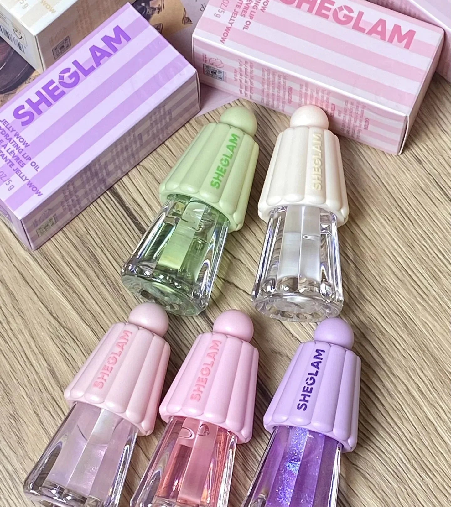 Sheglam Lipgloss set de 8 piezas